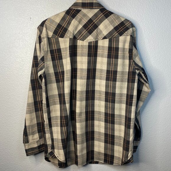 Dickies Plaid Western Pearl Snap Button Down - Picture 2 of 6